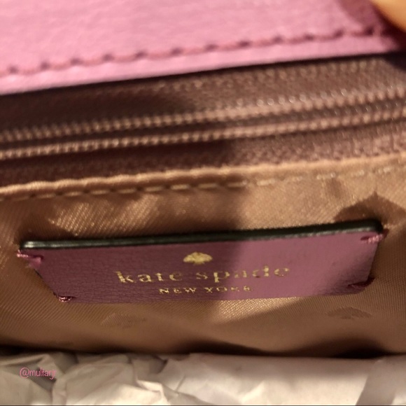 ♠️ Kate Spade ♠️ Robyn Exotic Saddle Bag - Picture 14 of 16